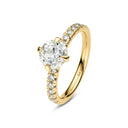 Ring Venice Solitaire Altro - 14 kt guld med 1.30 ct lab-grown diamanter