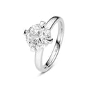 Ring Venice Solitaire Altro - 14 kt hvidguld med en 2.00 ct lab-grown diamant
