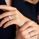 Ring Venice Solitaire Altro - 14 kt hvidguld med en 2.00 ct lab-grown diamant