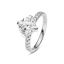 Ring Venice Solitaire Altro - 14 kt hvidguld med 2.32 ct lab-grown diamanter