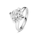 Ring Venice Solitaire Altro - 14 kt hvidguld med en 3.00 ct lab-grown diamant