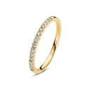 Ring Alba - 14k guld  med 0.23 ct lab-grown diamanter