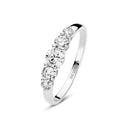 Ring Tiara - 14k hvidguld med 0.67 ct lab-grown diamanter