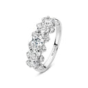 Ring Fior Grande - 14k hvidguld med 2.30 ct lab-grown diamanter