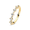 Ring Brina - 14k guld  med 0.50 ct lab-grown diamanter