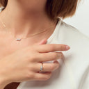 Ring Lovere - 14k guld med 0.58 ct lab-grown diamanter
