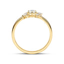 Ring Lovere - 14k guld med 0.58 ct lab-grown diamanter