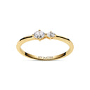 Ring Ovale Due guld - str. 54