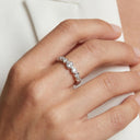 Ring Sardinien – Sølv, med hvide zirkonia