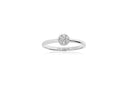 RING CECINA MED HVIDE ZIRKONER - str. 50