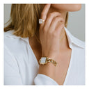 Ring Capizzi Altro Grande - 18 kt. forgyldt med hvide zirconia