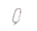Emma vielsesring 14 karat hvidguld m. 0,275 ct.