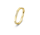 Emma vielsesring 18 karat guld m. 0,138 ct.