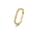 Emma vielsesring 18 karat guld m. 0,275 ct.