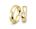 Infinity2 vielsesring 18 karat guld m. 0,56 ct.