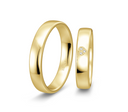 18 karat guld vielsesringe m. 0,017 ct. - P3