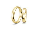 14 karat guld vielsesringe m. 0,017 ct. - P5