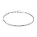 BNH - Sølv slangekæde armbånd