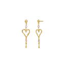 Sabi Øreringe - Forgyldt