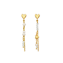 Silma øreringe - Forgyldt