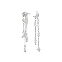 Sonata Øreringe - Sølv