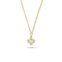 14kt. OLIVIA halscollier med 0,04ct. W-si