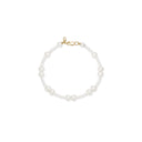 Julie Sandlau - eden bracelet white pearl
