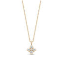 Poem Pendant White Topaz
