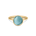 Prima Ring Aqua Blue Quartz