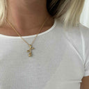 FLOREA Vedhæng with diamond - Sølv