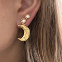 Claire de Lune Flow Earring - Left