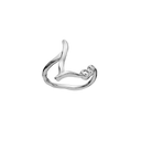 L Alphabet Ring - Sølv