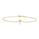 14kt. MAGGIE armbånd med 0,06ct. W-si