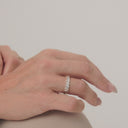 Ring Fior - 14k guld  med 1.22 ct lab-grown diamanter