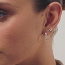 Øreringe Lovere - 14k guld  med 0.91 ct lab-grown diamanter