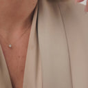 Solitaire øreringe Venice Grande - 14k guld  med 1.00 ct lab-grown diamanter