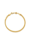 Curb Chain - Armbånd Forgyldt
