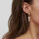 Julie Sandlau - Elin Ear Pendant White Pearl