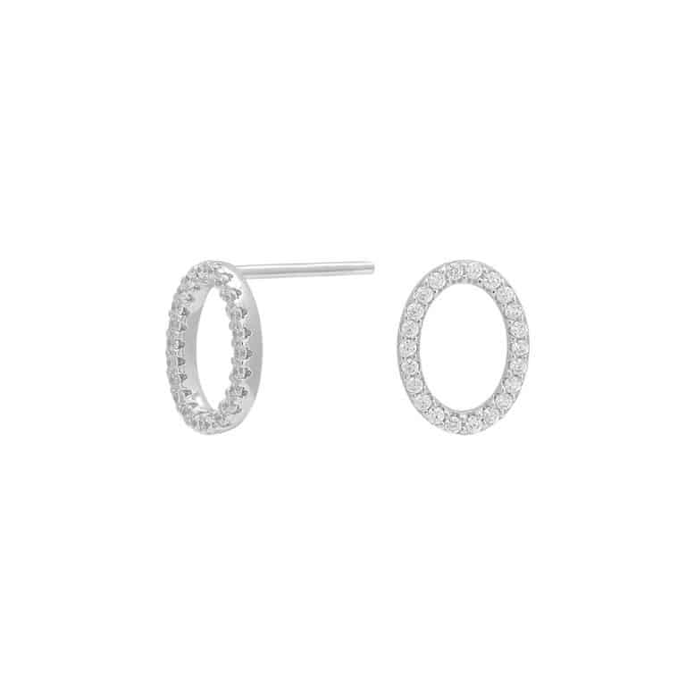 Joanli Nor – Rhodineret Sølv ørestikker EMILYNOR 10mm – 345 215