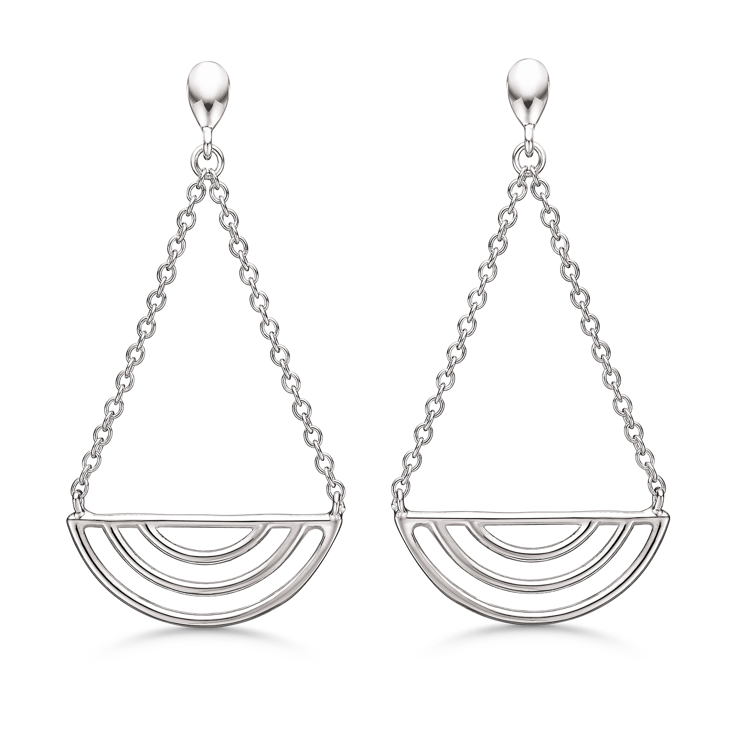 Støvring design Sølv Hænge øreringe – 13250013