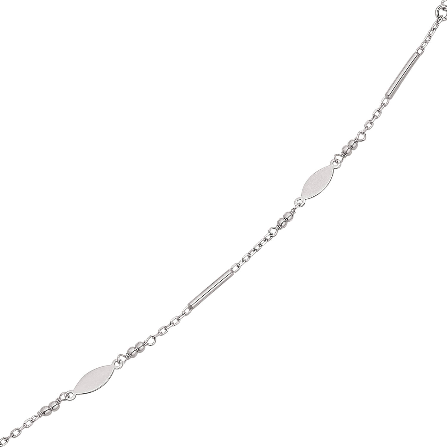 Støvring design Sølv Armbånd – 17 + 4 cm – 15190766