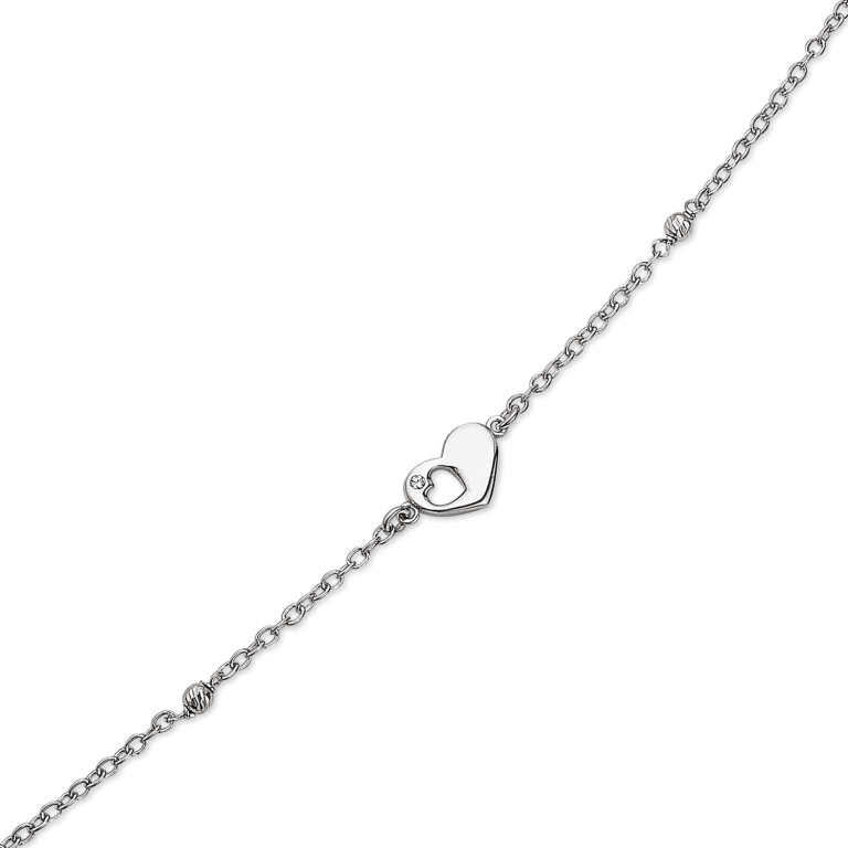 Støvring design Sølv Armbånd – 17 + 4 cm – 15190801