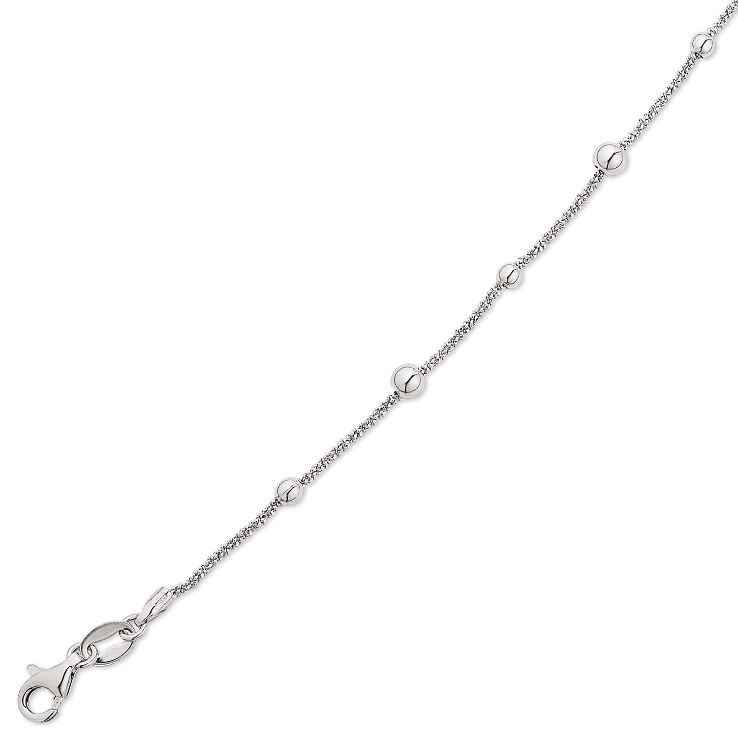Støvring design Sølv Armbånd – 17 + 4 cm – 15190835