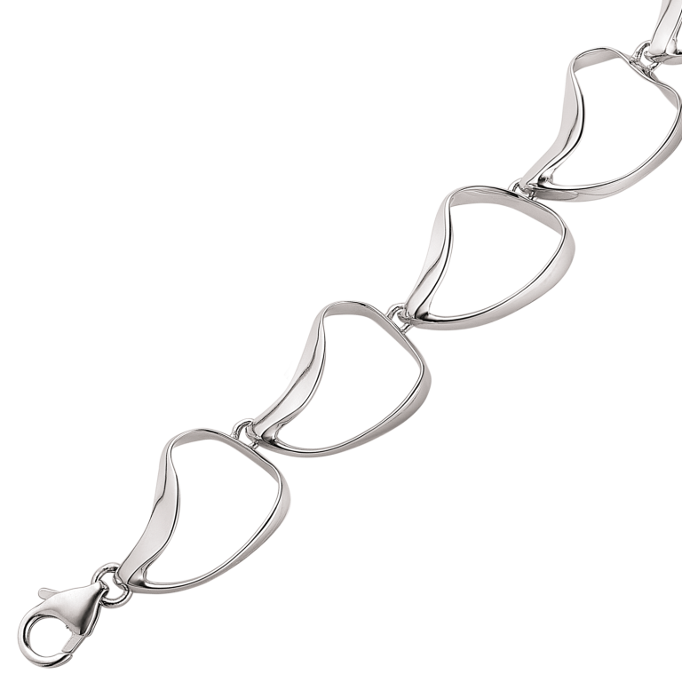 Støvring design Sølv Armbånd – 18 + 3 cm – 15254003