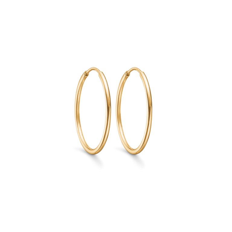 Støvring design 8 karat guld Øreringe – Flere størrelser – 601668-a