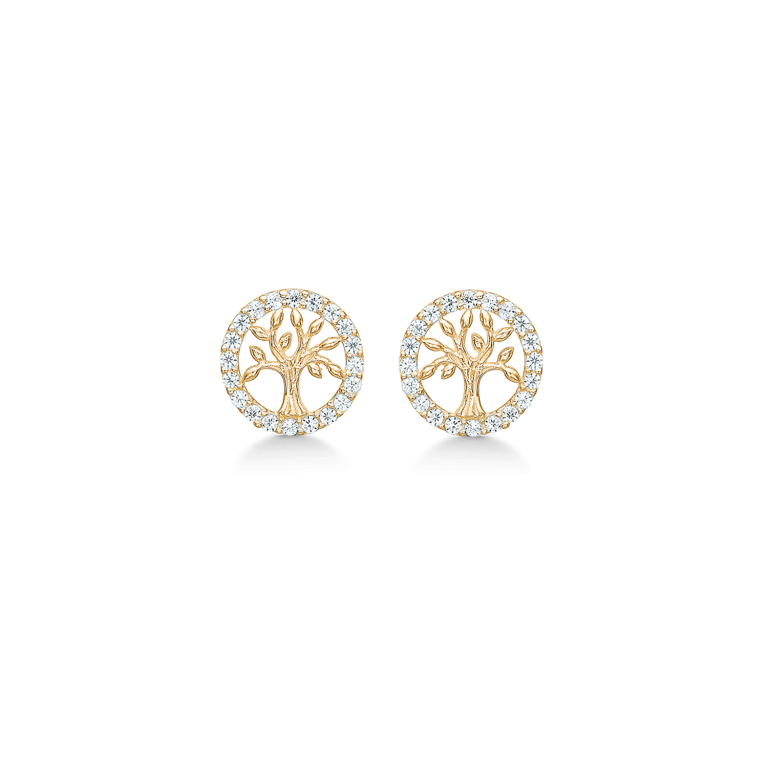Støvring design 8 karat guld Ørestikker – 7,72 x 7,72 mm – 60242028