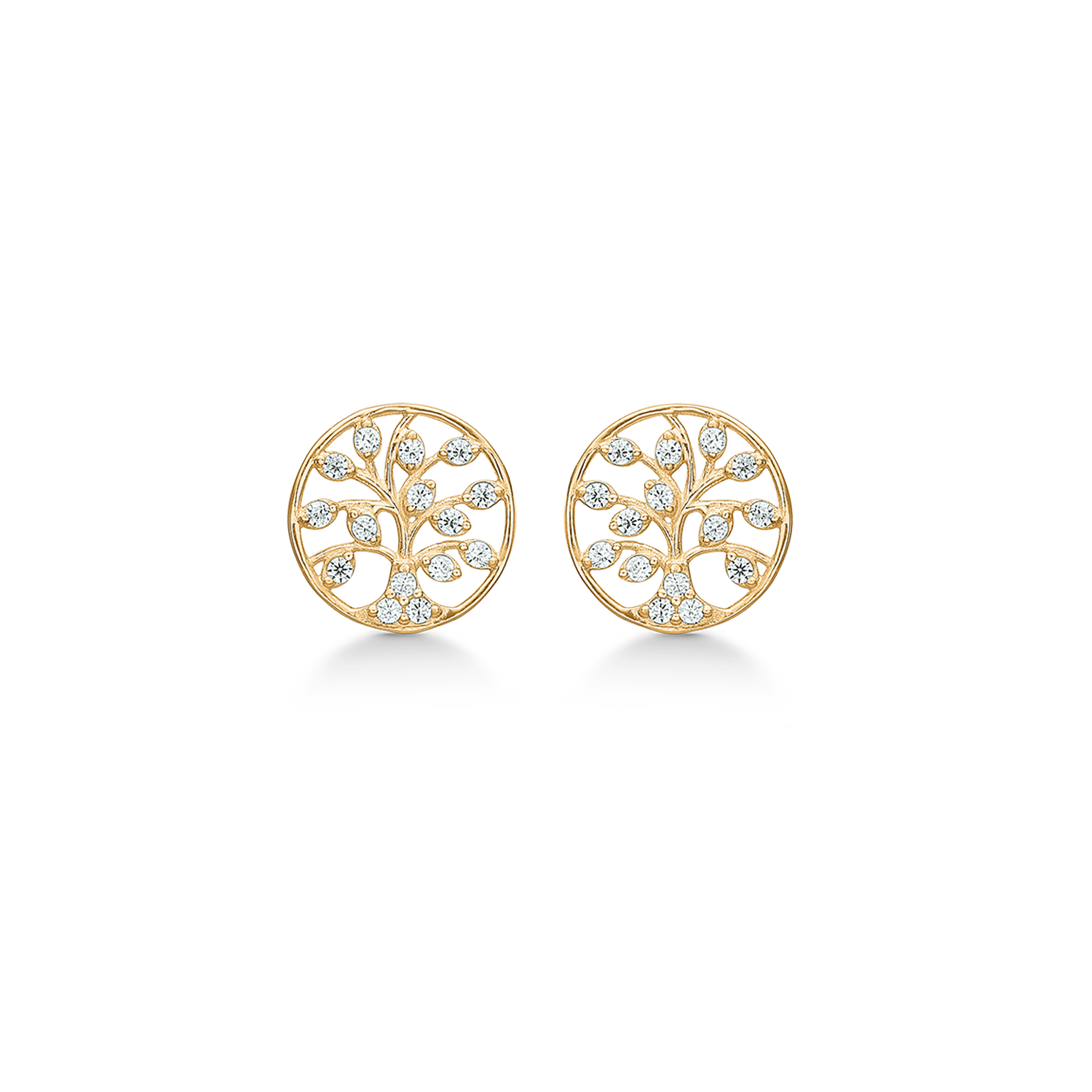 Støvring design 8 karat guld Ørestikker – 8,30 x 8,30 mm – 60242040