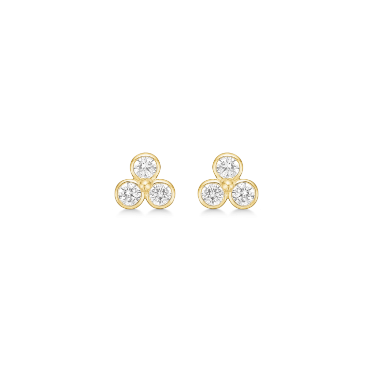 Støvring design 8 karat guld Ørestikker – 6,38 x 6,57 mm – 60242047