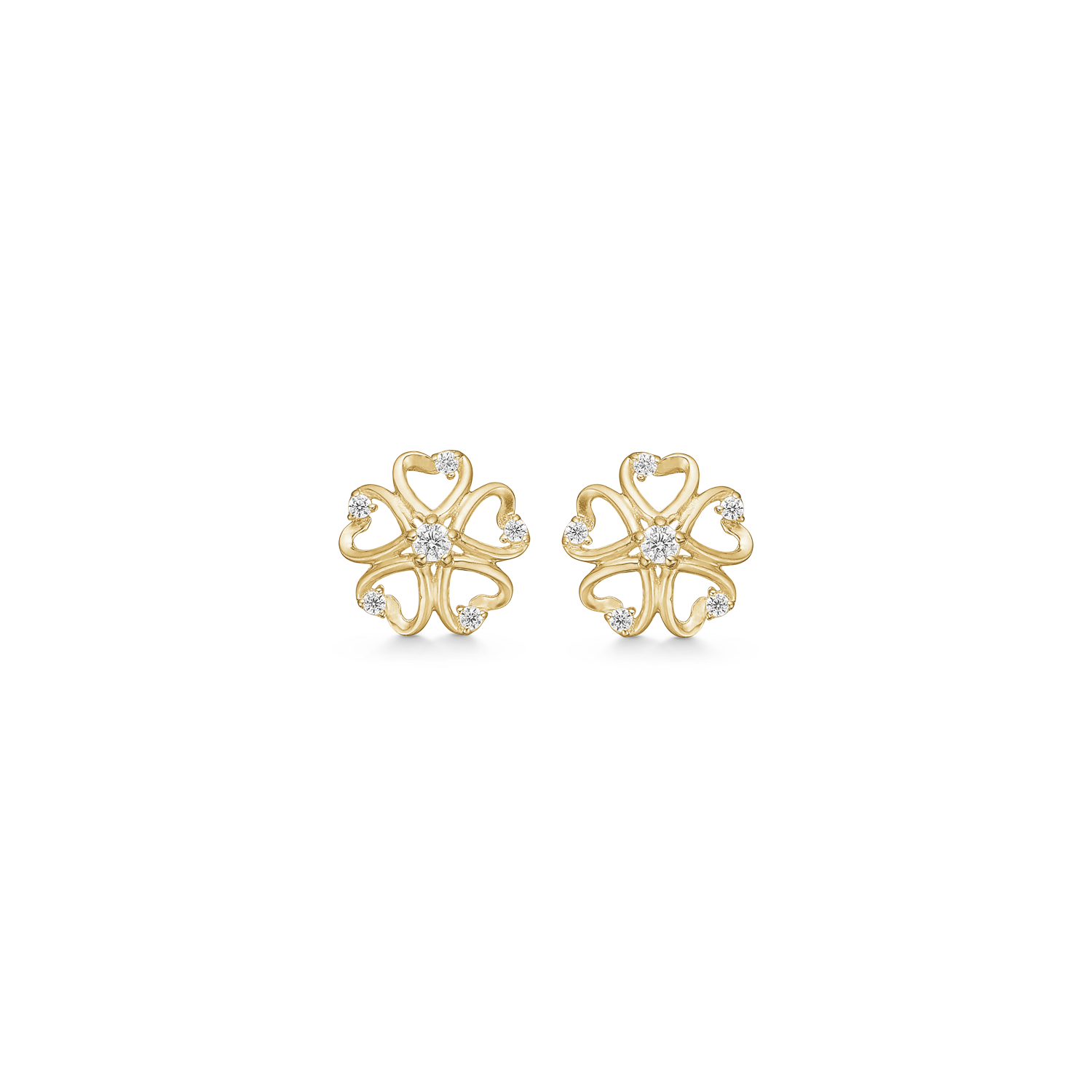 Støvring design 8 karat guld Ørestikker – 7,46 x 7,46 mm – 60242048