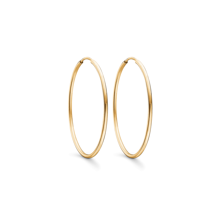 Støvring design 14 karat guld Øreringe – Flere størrelser – 701668-a